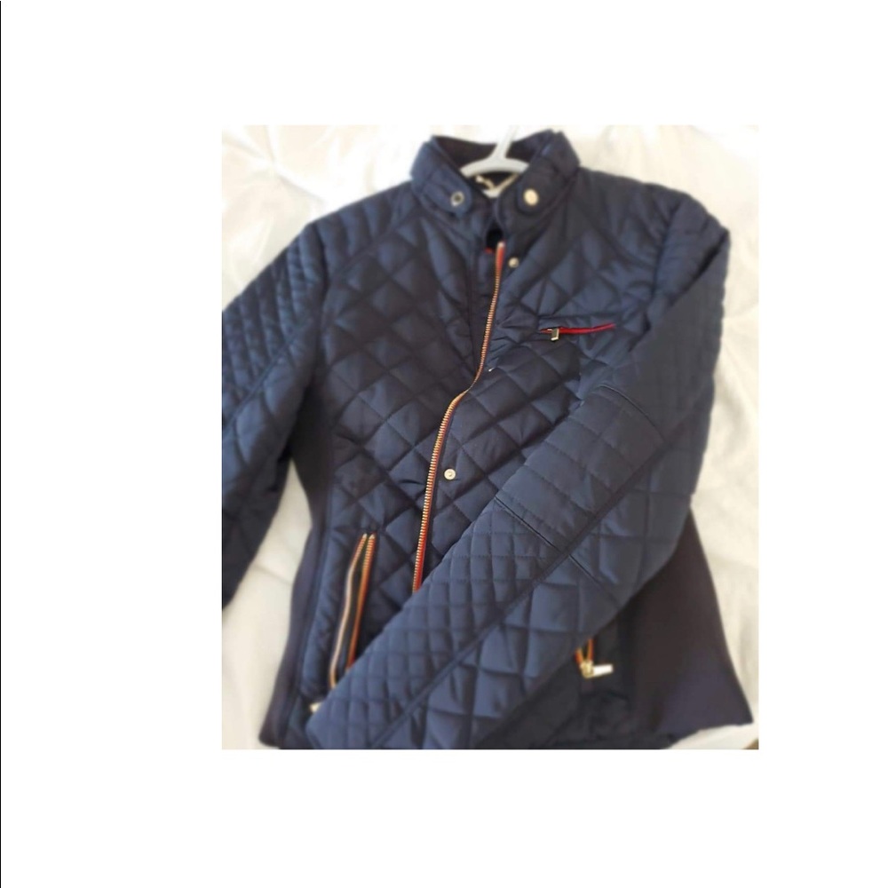 Zara quilt padded jacket.